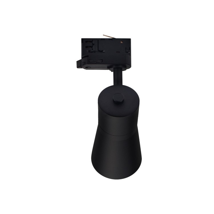 Lampa szynowa Reflektor szynowy MADARA SCANDI GU10 na Szynoprzewód 3F 250V IP20 80x140x180 Czarny SLIP003044 SPECTRUM LED szynoprzewodu