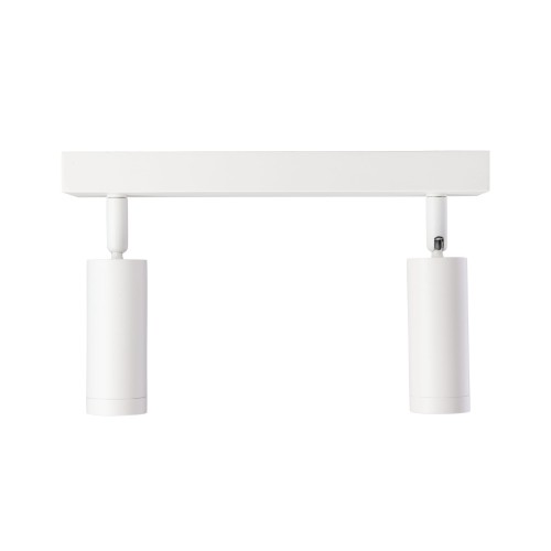 Lampa sufitowa MADARA SLIM 2 X MR11 BAZA 230V IP20 260x54x160 Biały Ruchoma SLIP003047 SPECTRUM LED listwa natynkowa