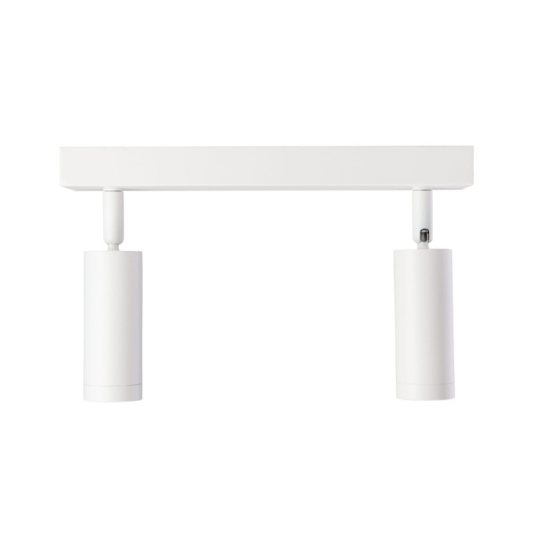 Lampa sufitowa MADARA SLIM 2 X MR11 BAZA 230V IP20 260x54x160 Biały Ruchoma SLIP003047 SPECTRUM LED listwa natynkowa