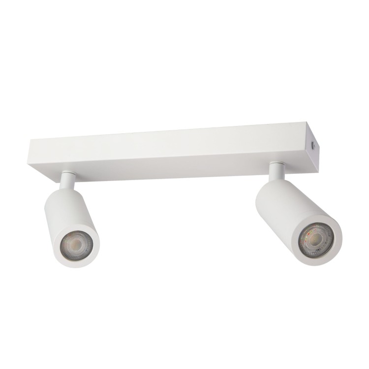 Lampa sufitowa MADARA SLIM 2 X MR11 BAZA 230V IP20 260x54x160 Biały Ruchoma SLIP003047 SPECTRUM LED listwa natynkowa