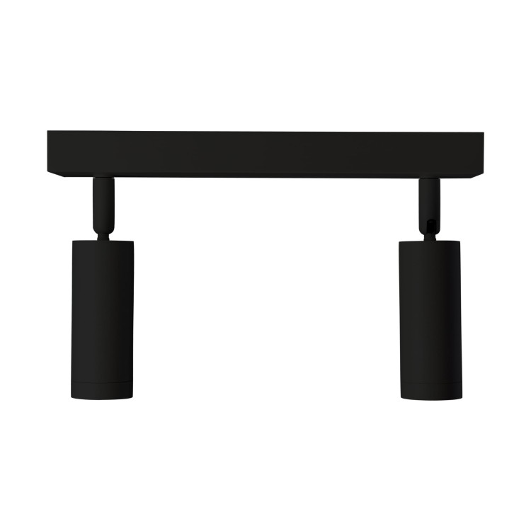 Lampa sufitowa MADARA SLIM 2 X MR11 BAZA 230V IP20 260x54x160 Czarny Ruchoma SLIP003048 SPECTRUM LED listwa natynkowa