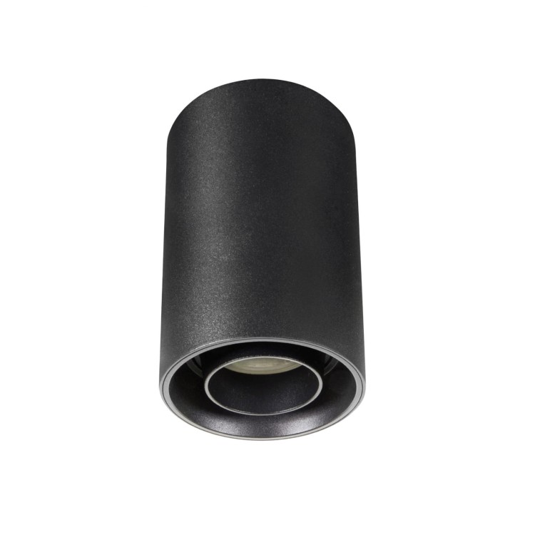CHLOE GU10 Spot Natynkowa GU10 250V IP20 80x130mm Czarny okrągła Ruchoma SLIP004007 SPECTRUM LED