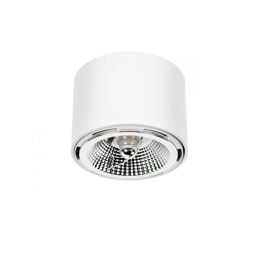 CHLOE AR111 Natynkowa GU10 250V IP20 120x85mm białe Biały okrągłe okrągła nieruchoma SLIP005010 SPECTRUM LED spot