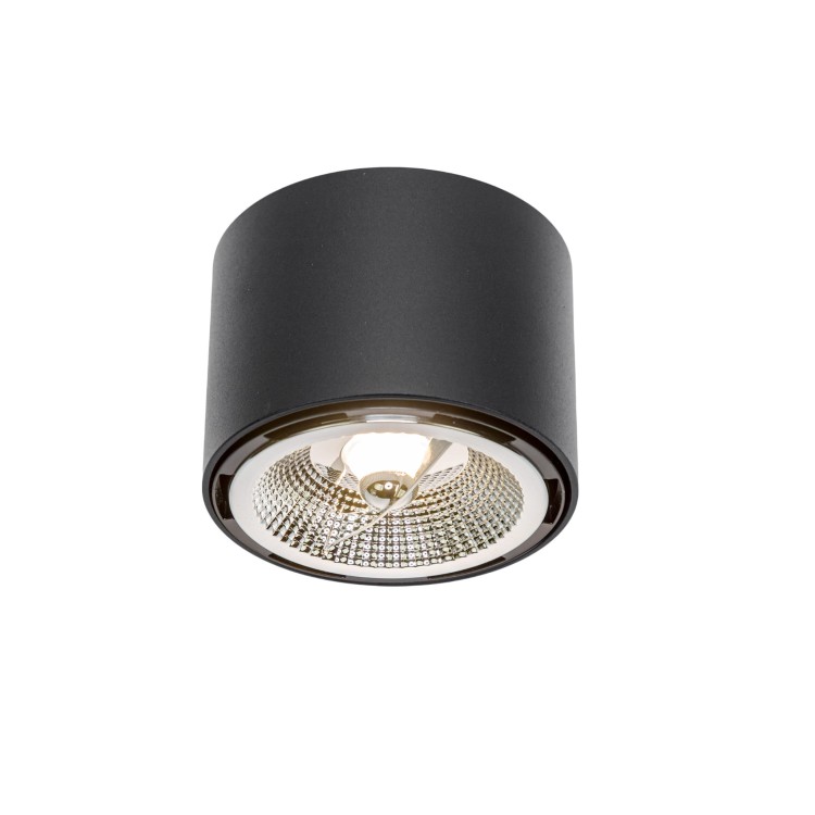 CHLOE AR111 Natynkowa GU10 250V IP20 120x85mm Czarny okrągła nieruchoma SLIP005011 SPECTRUM LED spot