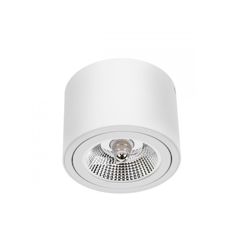 CHLOE AR111 Natynkowa GU10 250V IP20 139x100mm białe Biały okrągłe okrągła Ruchoma SLIP005012 SPECTRUM LED spot