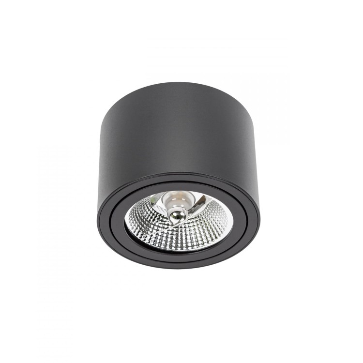 CHLOE AR111 Natynkowa GU10 250V IP20 139x100mm Czarny okrągła Ruchoma SLIP005013 SPECTRUM LED spot