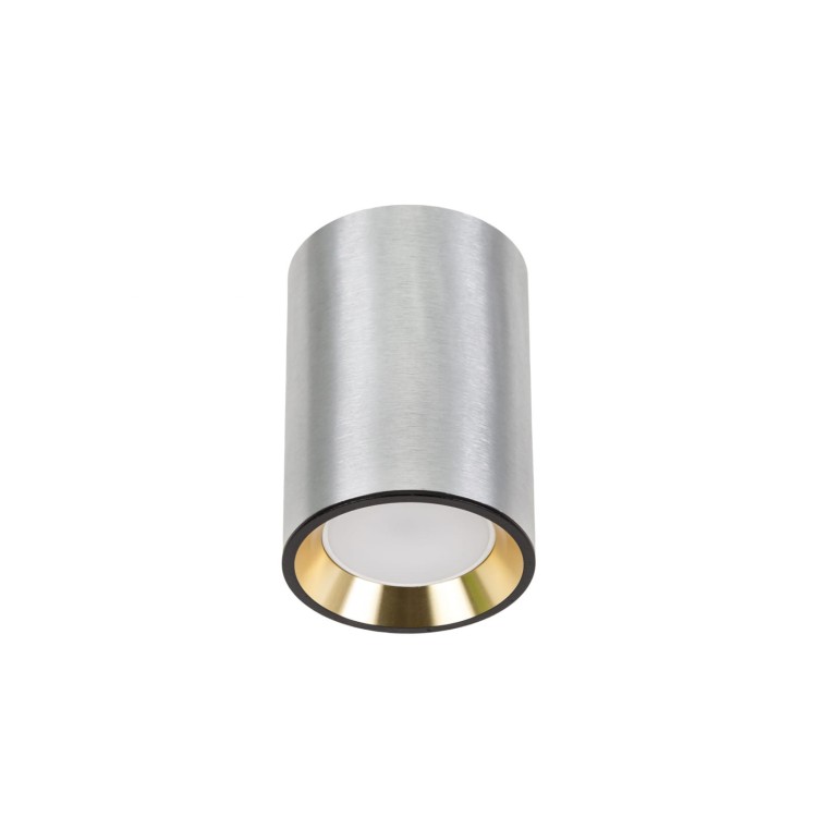 CHLOE GU10 MINI Natynkowa GU10 250V IP20 70x100mm Srebrny, Środek Złoty okrągła SLIP005014 SPECTRUM LED spot