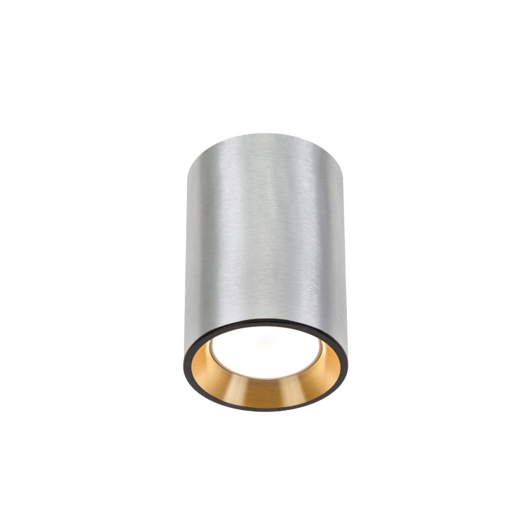 CHLOE GU10 MINI Natynkowa GU10 250V IP20 70x100mm Srebrny, Środek Złoty okrągła SLIP005014 SPECTRUM LED spot