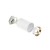 CHLOE GU10 MINI Natynkowa GU10 250V IP20 70x100mm Biały, Środek Złoty okrągła SLIP005015 SPECTRUM LED