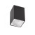 CHLOE ELEMENTO Natynkowa GU10 250V IP20 95x95x138mm Czarny kwadratowe SLIP005019 SPECTRUM LED spot
