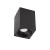 CHLOE ELEMENTO Natynkowa GU10 250V IP20 95x95x138mm Czarny kwadratowe SLIP005019 SPECTRUM LED spot