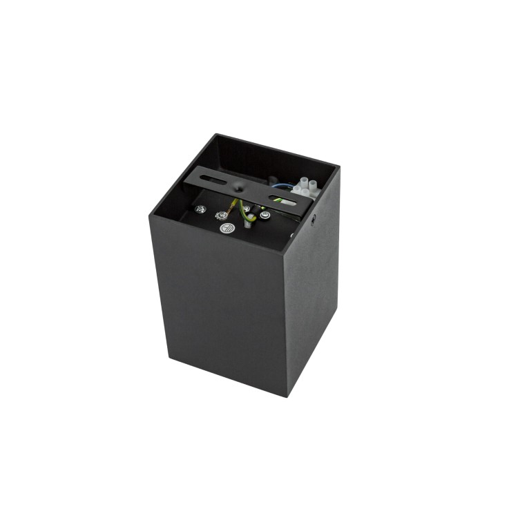 CHLOE ELEMENTO Natynkowa GU10 250V IP20 95x95x138mm Czarny kwadratowe SLIP005019 SPECTRUM LED spot