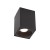 CHLOE ELEMENTO Natynkowa GU10 250V IP20 95x95x138mm Czarny kwadratowe SLIP005019 SPECTRUM LED spot