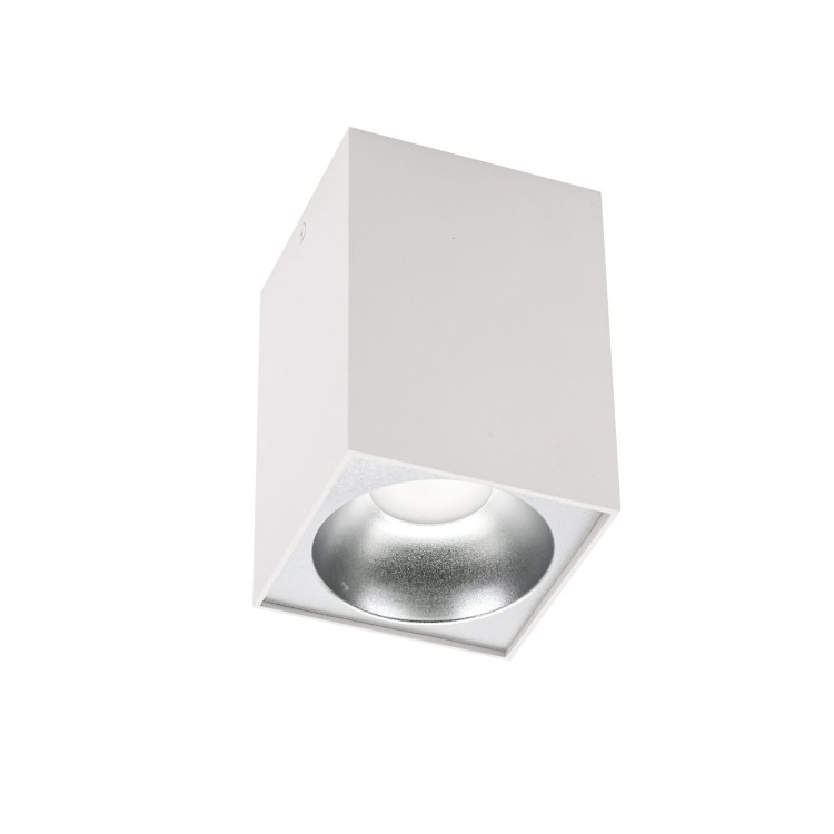 CHLOE ELEMENTO Natynkowa GU10 250V IP20 95x95x138mm Biały kwadratowe SLIP005020 SPECTRUM LED spot
