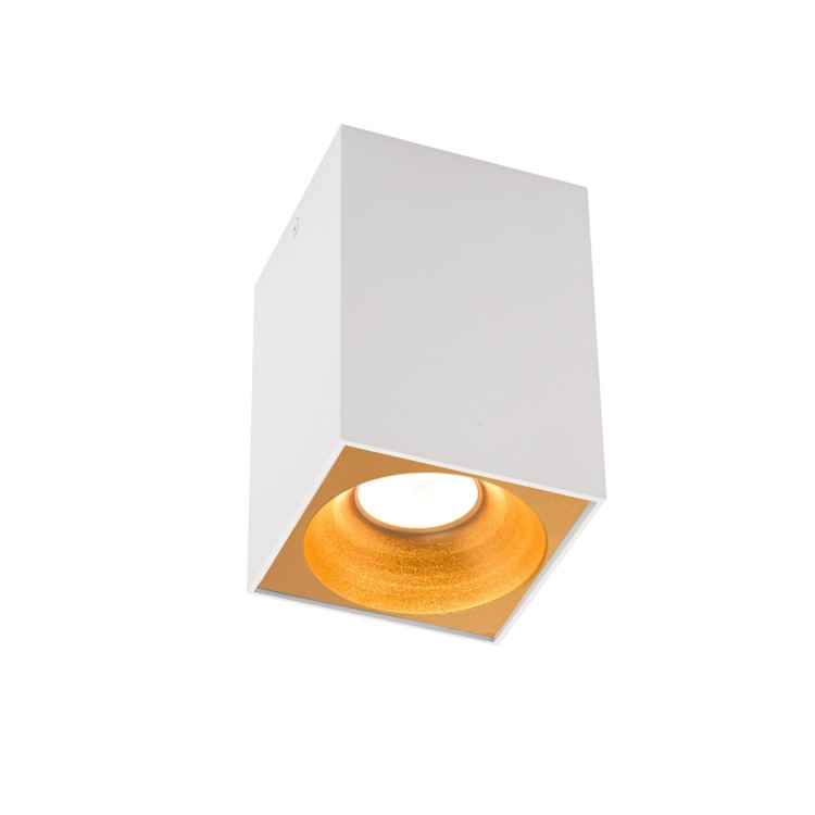 CHLOE ELEMENTO Natynkowa GU10 250V IP20 95x95x138mm Biały kwadratowe SLIP005020 SPECTRUM LED spot