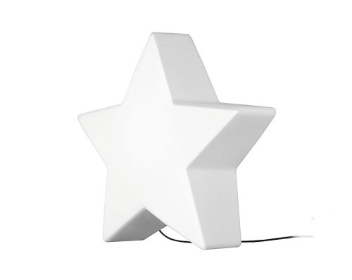 Lampa Ogrodowa Gwiazda 49cm STAR 9426 NOWODVORSKI Lighting E27 230V IP44 zewnętrzna Boże Narodzenie ozdoba świecąca gwiazdka dekoracja świąteczna elektryczna przenośna do ogrodu na taras biała Inspiracje Premium