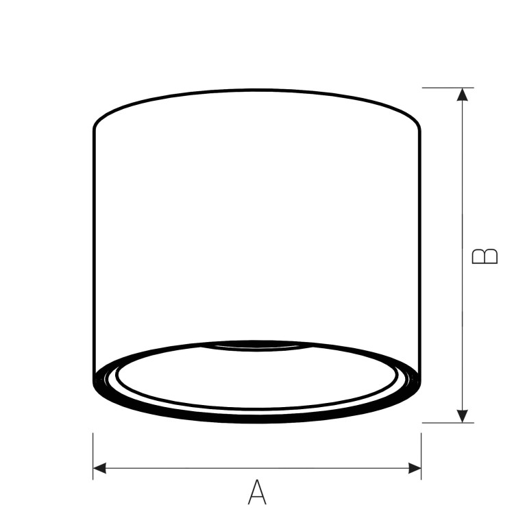 CHLOE AR111 Natynkowa GU10 250V IP65 120x115mm Czarny okrągła nieruchoma SLIP005032 SPECTRUM LED spot