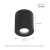 CHLOE GU10 Natynkowa GU10 250V IP65 90x97mm Czarny okrągła nieruchoma SLIP005034 SPECTRUM LED spot