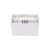 CHLOE DUO GU10 X2 Natynkowa GU10 250V IP20 97x185x125mm Biały Prostokątna Ruchoma SLIP005035 SPECTRUM LED