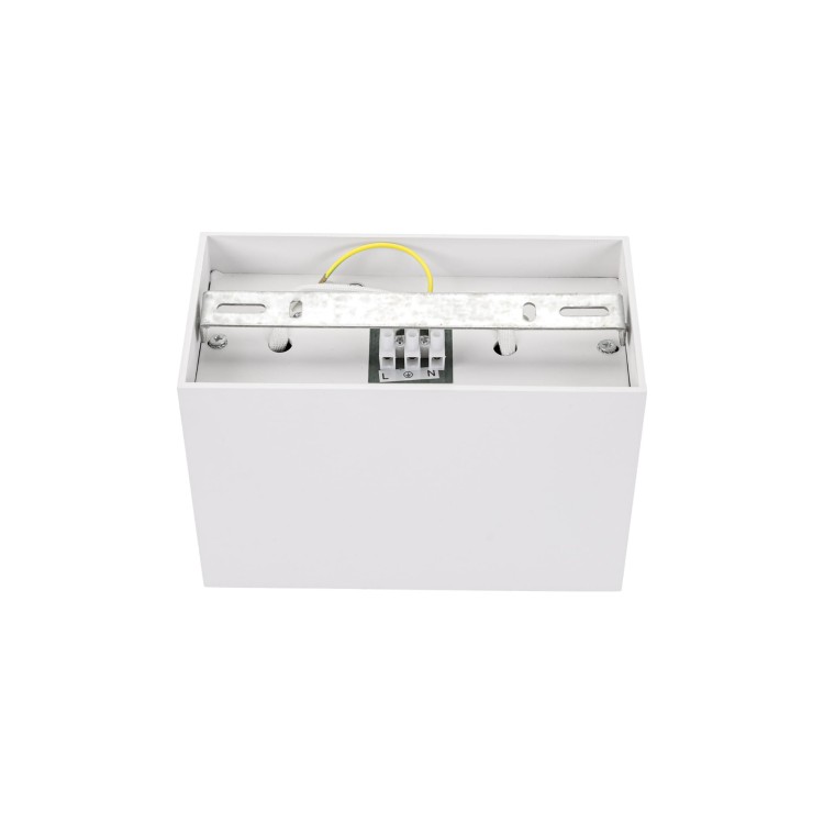 CHLOE DUO GU10 X2 Natynkowa GU10 250V IP20 97x185x125mm Biały Prostokątna Ruchoma SLIP005035 SPECTRUM LED