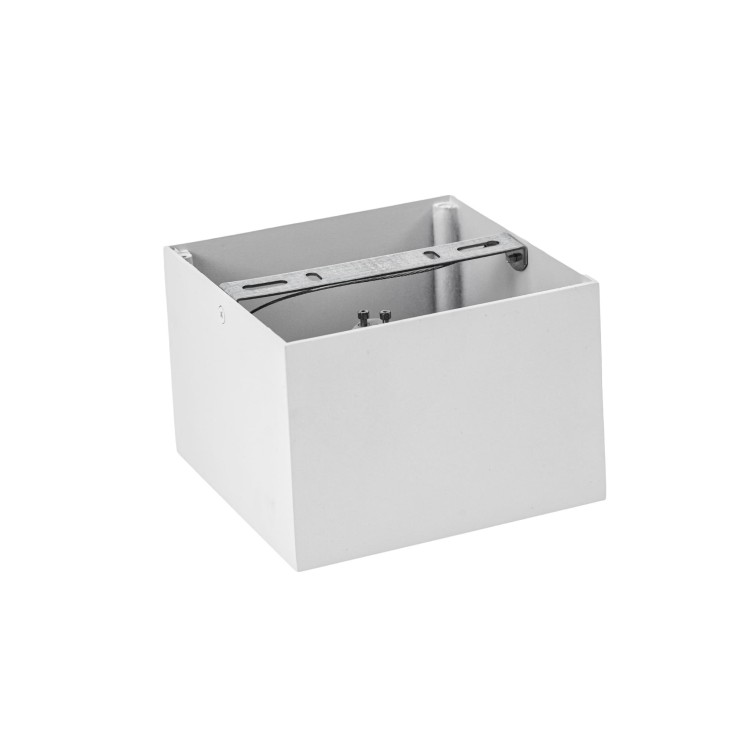 CHLOE AR111 Natynkowa GU10 250V IP20 145x145x100 Biały Kwadratowa Ruchoma SLIP005038 SPECTRUM LED spot