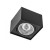 CHLOE AR111 Natynkowa GU10 250V IP20 145x145x100 Czarny Kwadratowa Ruchoma SLIP005039 SPECTRUM LED spot
