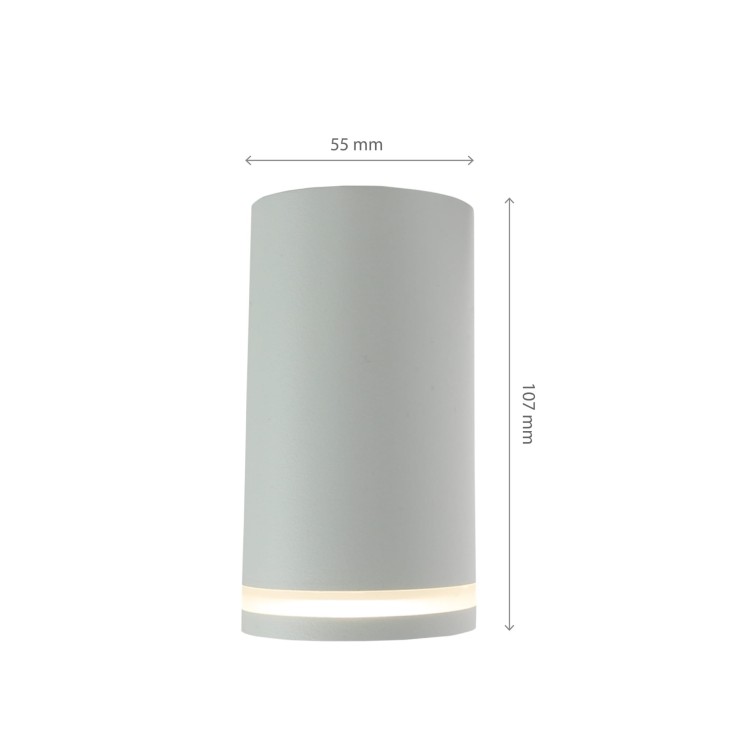 CHLOE MINI RING Natynkowa GU10 230V IP20 fi55*107mm Biały nieruchoma SLIP005043 SPECTRUM LED spot