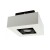 Oprawa sufitowa downlight MIRORA GU10 Natynkowa GU10 250V IP20 145X145X85mm Biały Czarny Kwadratowa Ruchoma SLIP005045 SPECTRUM LED