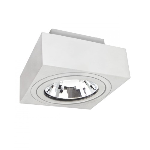 Oprawa sufitowa downlight MIRORA AR111 Natynkowa GU10 250V IP20 145X145X85mm Biały Kwadratowa Ruchoma SLIP005047 SPECTRUM LED