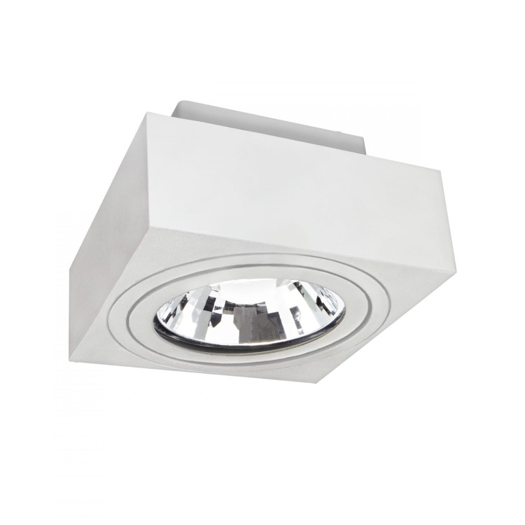 Oprawa sufitowa downlight MIRORA AR111 Natynkowa GU10 250V IP20 145X145X85mm Biały Kwadratowa Ruchoma SLIP005047 SPECTRUM LED