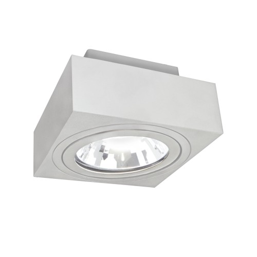 Oprawa sufitowa downlight MIRORA AR111 Natynkowa GU10 250V IP20 145X145X85mm Biały Kwadratowa Ruchoma SLIP005047 SPECTRUM LED