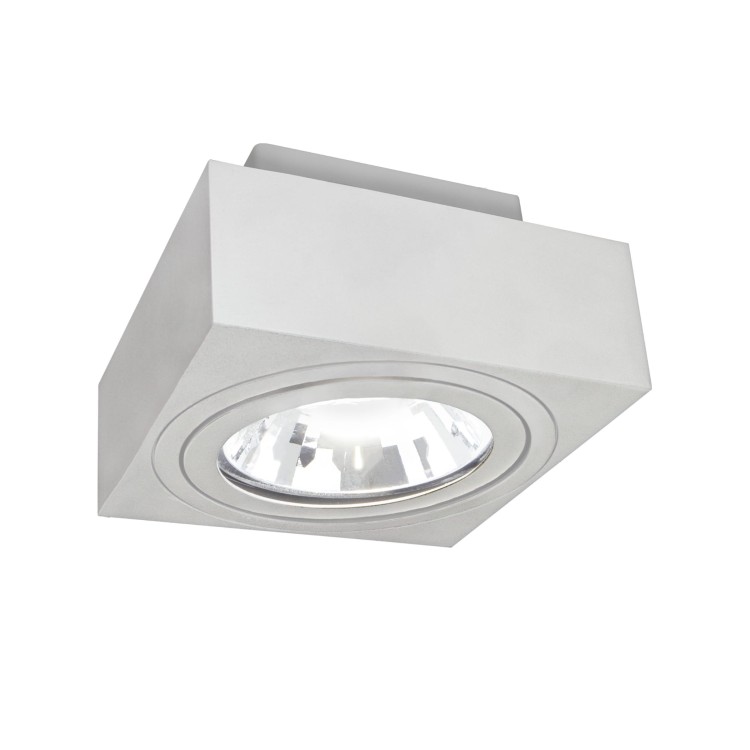 Oprawa sufitowa downlight MIRORA AR111 Natynkowa GU10 250V IP20 145X145X85mm Biały Kwadratowa Ruchoma SLIP005047 SPECTRUM LED