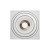 Oprawa sufitowa downlight MIRORA AR111 Natynkowa GU10 250V IP20 145X145X85mm Biały Kwadratowa Ruchoma SLIP005047 SPECTRUM LED