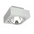Oprawa sufitowa downlight MIRORA AR111 Natynkowa GU10 250V IP20 145X145X85mm Biały Kwadratowa Ruchoma SLIP005047 SPECTRUM LED