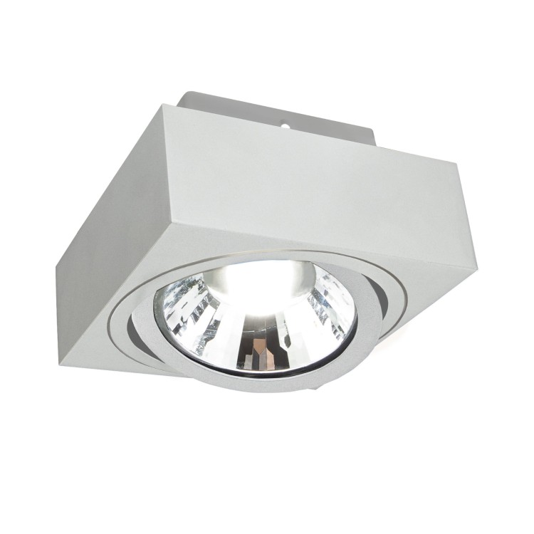 Oprawa sufitowa downlight MIRORA AR111 Natynkowa GU10 250V IP20 145X145X85mm Biały Kwadratowa Ruchoma SLIP005047 SPECTRUM LED