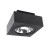 Oprawa sufitowa downlight MIRORA AR111 Natynkowa GU10 250V IP20 145X145X85mm Czarny Kwadratowa Ruchoma SLIP005048 SPECTRUM LED