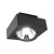 Oprawa sufitowa downlight MIRORA AR111 Natynkowa GU10 250V IP20 145X145X85mm Czarny Kwadratowa Ruchoma SLIP005048 SPECTRUM LED