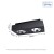 Oprawa sufitowa downlight MIRORA AR111 X2 Natynkowa GU10 250V IP20 293X145X 85mm Czarny Prostokątna Ruchoma SLIP005050 SPECTRUM LED
