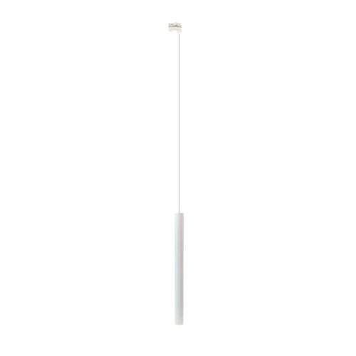 Lampa szynowa wisząca punktowa CHLOE SLIM MR11 Zwieszana Szynoprzewód 3F 250V IP20 40x500+1m kabel Biały regulowany kąt świecenia SLIP005051 SPECTRUM LED szynoprzewodu