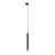 Lampa szynowa wisząca punktowa CHLOE SLIM MR11 Zwieszana Szynoprzewód 3F 250V IP20 40x500+1m kabel Czarny regulowany kąt świecenia SLIP005052 SPECTRUM LED szynoprzewodu