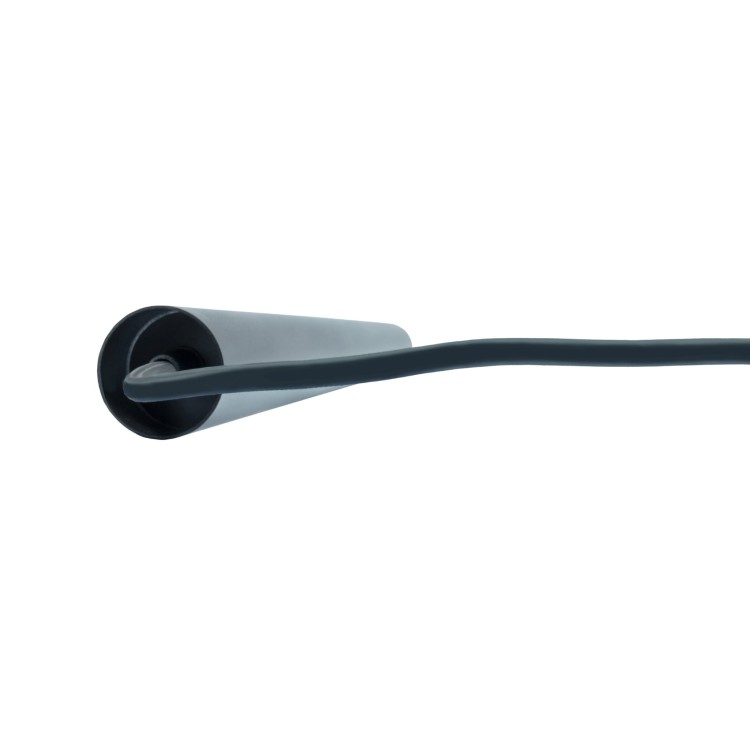 Lampa szynowa wisząca punktowa CHLOE SLIM MR11 Zwieszana Szynoprzewód 3F 250V IP20 40x500+1m kabel Czarny regulowany kąt świecenia SLIP005052 SPECTRUM LED szynoprzewodu