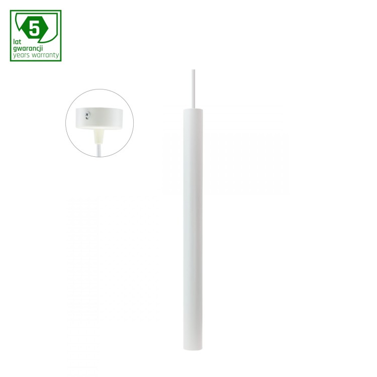 CHLOE SLIM MR11 Zwieszana BAZA 250V IP20 40x500+1m kabel Biały regulowany kąt świecenia SLIP005053 SPECTRUM LED