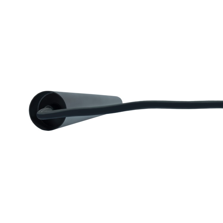CHLOE SLIM MR11 Zwieszana BAZA 250V IP20 40x500+1m kabel Czarny regulowany kąt świecenia SLIP005054 SPECTRUM LED