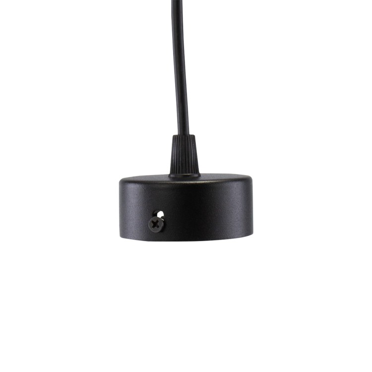 CHLOE SLIM MR11 Zwieszana BAZA 250V IP20 40x500+1m kabel Czarny regulowany kąt świecenia SLIP005054 SPECTRUM LED