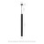 CHLOE SLIM MR11 Zwieszana BAZA 250V IP20 40x500+1m kabel Czarny regulowany kąt świecenia SLIP005054 SPECTRUM LED
