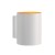 Lampa ścienna SQUALLA G9 Kinkiet G9 250V IP20 101x81x100mm Biały Złoty tuba SLIP006003 SPECTRUM LED