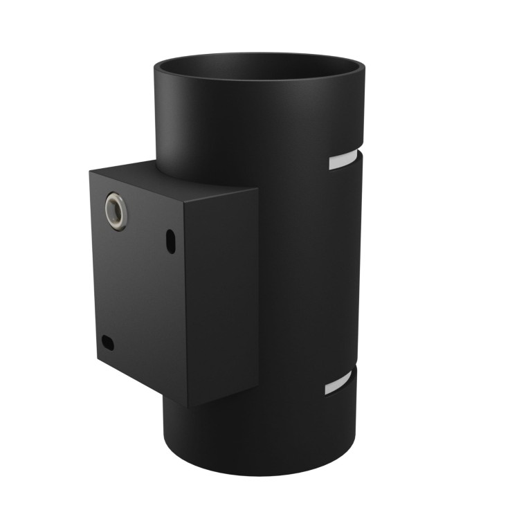 Lampa ścienna SQUALLA LUMO G9 Kinkiet 230V IP20 80x150 Czarny Okrągły SLIP006014 SPECTRUM LED