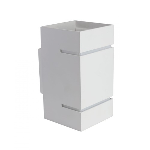 Lampa ścienna SQUALLA LUMO G9 Kinkiet 230V IP20 80x150 Biały Kwadratowy SLIP006015 SPECTRUM LED