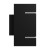 Lampa ścienna SQUALLA LUMO G9 Kinkiet 230V IP20 80x150 Czarny Kwadratowy SLIP006016 SPECTRUM LED