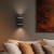 Lampa ścienna SQUALLA LUMO G9 Kinkiet 230V IP20 80x150 Czarny Kwadratowy SLIP006016 SPECTRUM LED